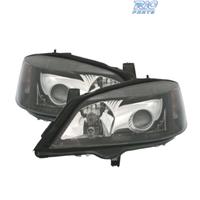 FARI OPEL ASTRA G 97-04 LENTE ABBAGLIO FONDO NERO