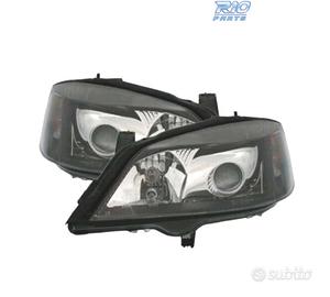 FARI OPEL ASTRA G 97-04 LENTE ABBAGLIO FONDO NERO