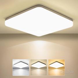 OUILA plafoniera led 24 W quadrata