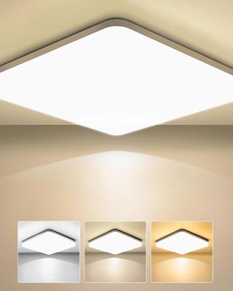 OUILA plafoniera led 24 W quadrata