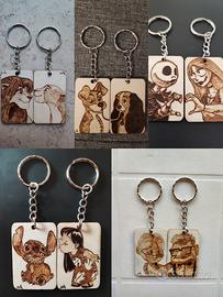 Portachiavi Coppia San Valentino  Lui & Lei idea