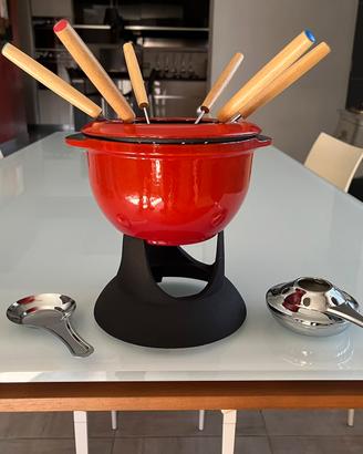Set Fonduta LAGOSTINA Rosso