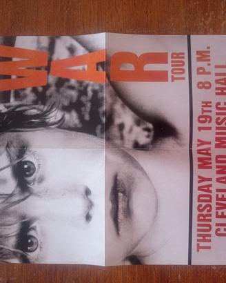 Poster U2 WAR