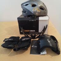 Casco Crazy Creek per bici/skateboard/monopattino 