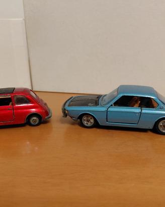 Mebetoys Fiat BMW no Politoys Dinky Corgi 