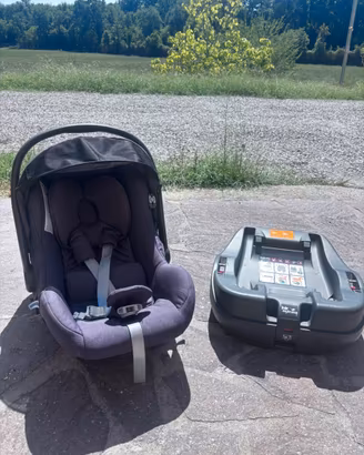 Set Ovetto+Base Isofix per auto