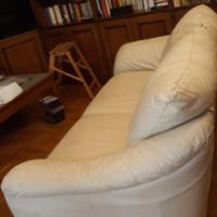  divano in pelle vera   
