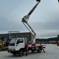 Nissan cabstar con cestello 19 m