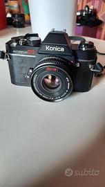 reflex Konica TC autoreflex, con obiettivi