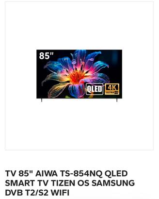 TV 85" AIWA TS-854NQ QLED SMART TV
