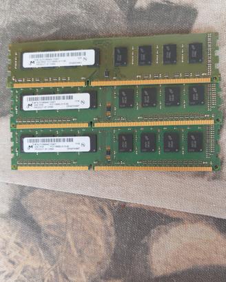 memorie ddr3 per desktop