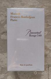 Baccarat Rouge 540 EDP 70 ML - Nuovo, sigillato