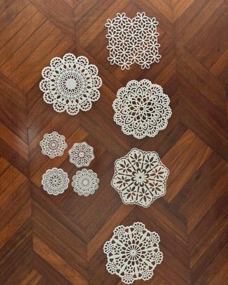 Set 9 centrini