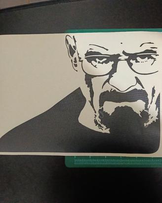 adesivo Walter White , Heisenberg,Breaking Bad

