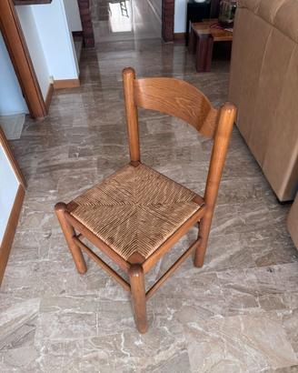 Sedie 6 pezzi in Legno massello di mobilificio