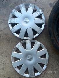 Coppia copri cerchi Peugeot 107