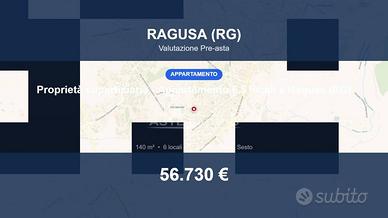 Immobile in asta di 140 m² con box auto a Ragusa
