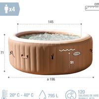 Spa piscina intex