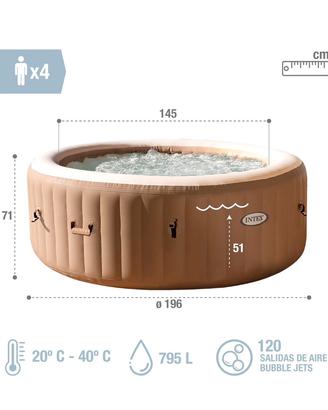 Spa piscina intex