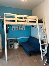 letto soppalco IKEA Storia 1 piazza e mezza