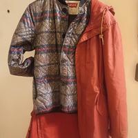 Parka Levi's mod. 3-in-1, colore rosso tg M unisex