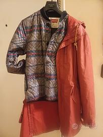 Parka Levi's mod. 3-in-1, colore rosso tg M unisex