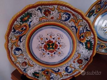 piatti da parete o da portata Deruta