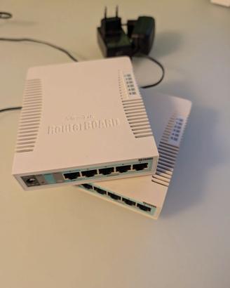 2 Mikrotik RB260GS