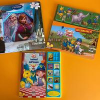 Libri puzzle, supermagneti, sonoro