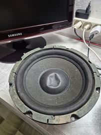 subwoofer 20 cm non funzionante da sistemare 