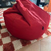 Pouf rosso