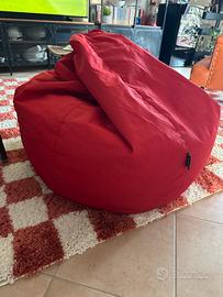 Pouf rosso