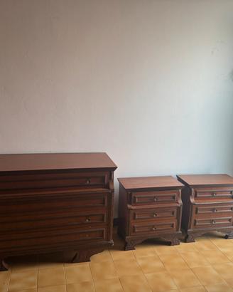 Set completo camera da letto in legno