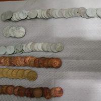 Misto di monete  lire