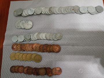 Misto di monete  lire
