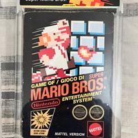 Super Mario Bros nes mattel version GRADATO S