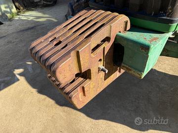 Kit 6 zavorre 30 kg l'una per trattore john deere