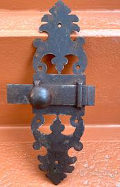 Catenaccio Chiavistello 1700 Originale Lavorato