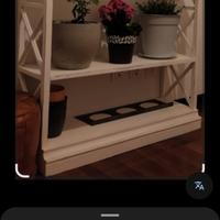 libreria vintage bianca