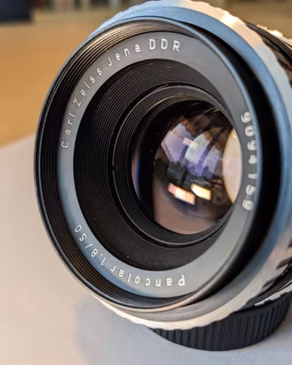 Zeiss PANCOLAR 50mm f/1.8 Zebra M42 - CLA