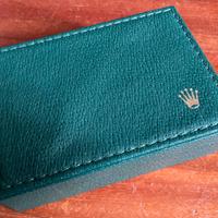 Scatola Rolex vintage verde