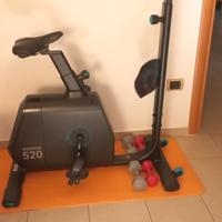 Cyclette domyos 520 con app integrata