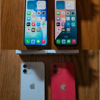 iPhone 12 e iPhone Xr 256gb 128gb bianco rosso 