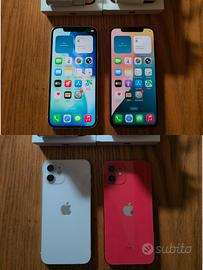 iPhone 12 e iPhone Xr 256gb 128gb bianco rosso 