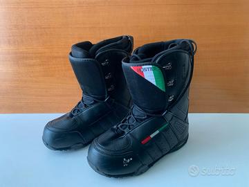 Scarponi da snowboard in pelle Hostile