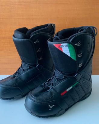 Scarponi da snowboard in pelle Hostile