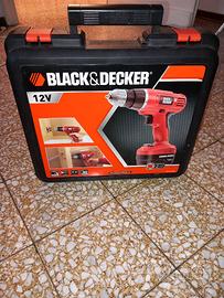 Black&decker trapano avvitatore 12v