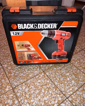 Black&decker trapano avvitatore 12v