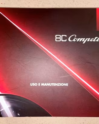 Manuali Uso e Manutenzione Alfa Romeo 8C