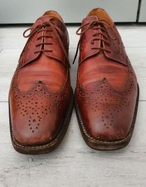 Scarpe Campanile uomo, nr 9 e 1/2, marroni 43,5